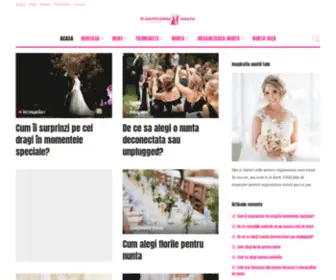 Planificareanuntii.ro(Planificarea nuntii) Screenshot