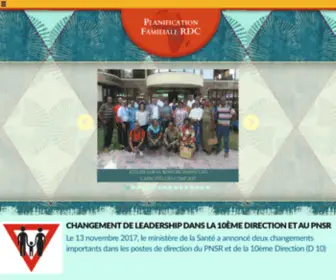 Planificationfamiliale-RDC.net(Programme de planification familiale en RDC) Screenshot