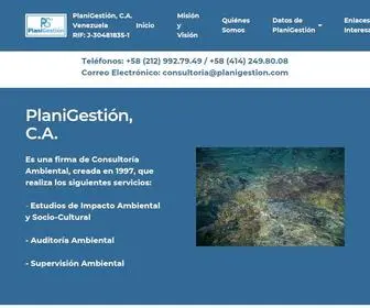 Planigestion.com(PlaniGestión) Screenshot