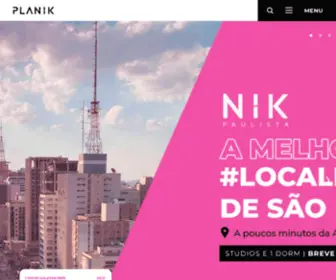 Planik.com.br(Empreendimentos residenciais em São Paulo) Screenshot