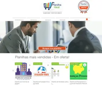 Planilhaideal.com.br(Planilhas Excel) Screenshot