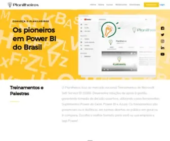 Planilheiros.com.br(Planilheiros) Screenshot