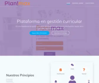 Planimax.cl(Max Ziemax Ediciones Ltda) Screenshot