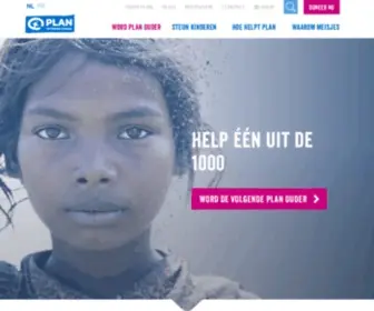 Planinternational.be(Plan International België) Screenshot