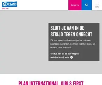 Planinternational.nl(Plan International investeert in meisjes wereldwijd) Screenshot