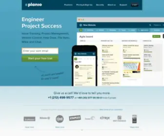Planio.com(Online Project Management and Redmine Hosting) Screenshot