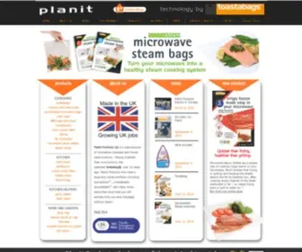 Planitproducts.co.uk(The home of the original toastabag and many more innovative kitchen and houshold products) Screenshot