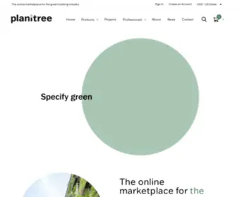 Planitree.com(Planitree) Screenshot