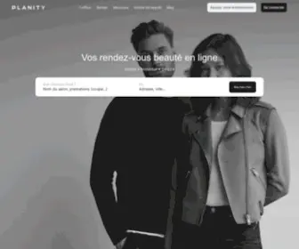 Planity.com(Coiffeur, Institut de beauté & Barbier en ligne) Screenshot