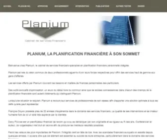 Planium.ca(Planification financière) Screenshot