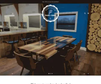 Planktotable.com(Plank to Table Design) Screenshot