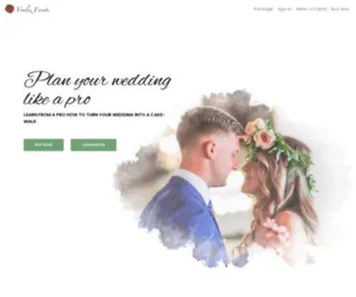 Planlikeapro.rocks(Plan your wedding like a pro) Screenshot