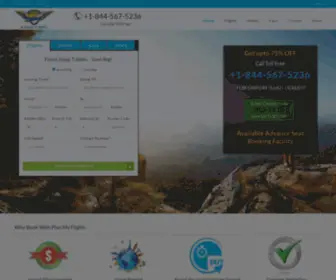 Planmyflights.com(Cheap Fares Air Tickets Booking) Screenshot