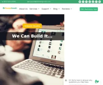 Plannedgrowth.com(Digital Marketing Agency) Screenshot