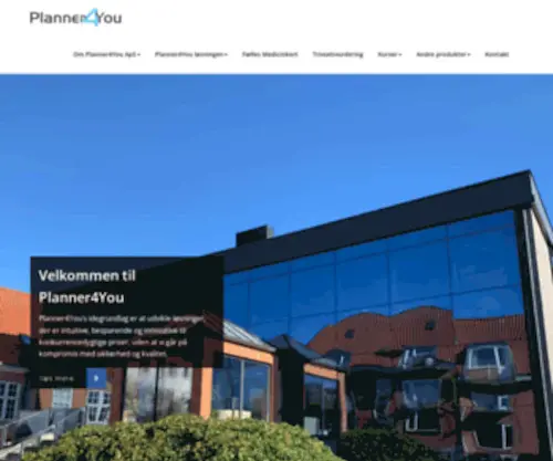 Planner4You.dk(Inovative online løsninger til din virksomhed) Screenshot