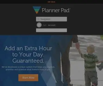 Plannerpads.com(The Planner Pad Organizer) Screenshot