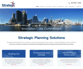 Planning-Solutions.com.au(Planning Solutions) Screenshot