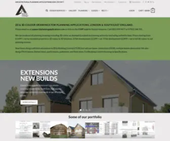 Planningapplications.com(Planning Applications & Full Permission Architecture CAD Drawings) Screenshot