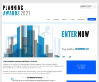 Planningawards.com(Planning Awards) Screenshot