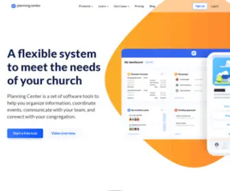 Planningcenter.com(Planning Center) Screenshot