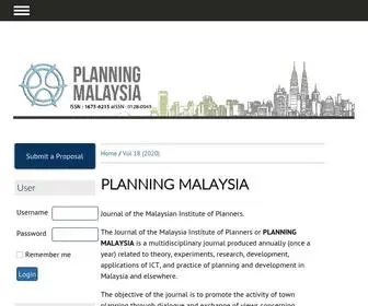 Planningmalaysia.org(PLANNING MALAYSIA) Screenshot