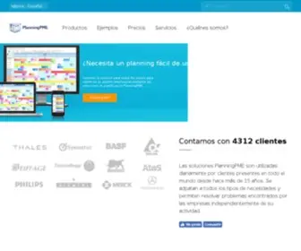 Planningpme.es(Planificación) Screenshot