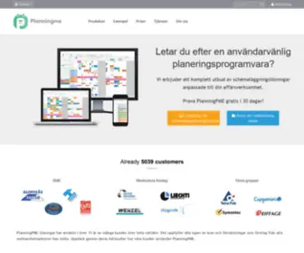 Planningpme.se(Optimera hanteringen av dina resurser) Screenshot