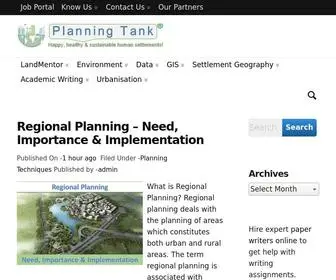 Planningtank.com(Planning Tank) Screenshot