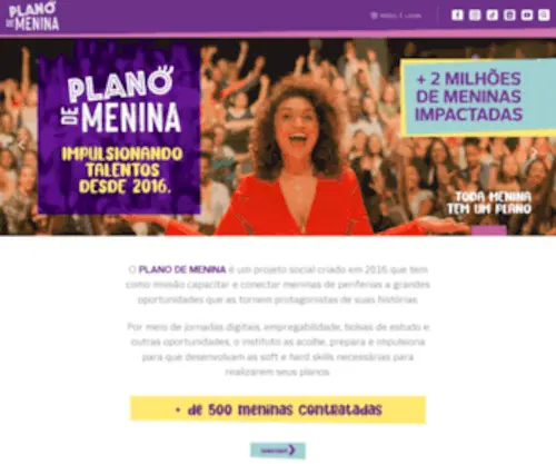 Planodemenina.com.br(Plano de Menina) Screenshot