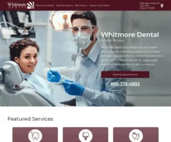 Planodental.com(Whitmore Dental) Screenshot