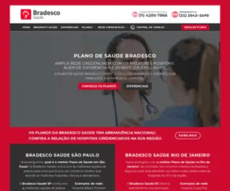 Planodesaudebradesco.com.br(Plano de Saúde Bradesco) Screenshot