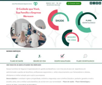 Planodesaudeeseguros.com.br(Início) Screenshot