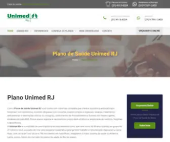 Planodesaudeunimedrj.com.br(Plano) Screenshot