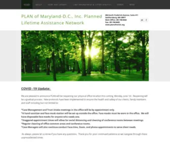 Planofmd-DC.org(PLAN of Maryland) Screenshot