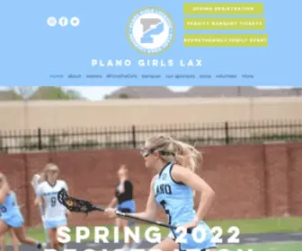 Planogirlslax.com(Plano Girls Lacrosse) Screenshot