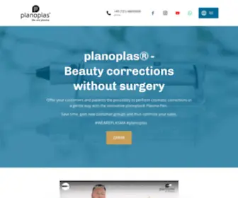 Planoplas.com(Planoplas Plasma Pen) Screenshot