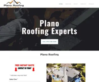 Planoroofing.org(Plano Roofing) Screenshot