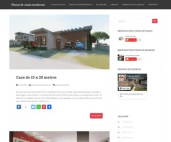 Planosdecasasmodernas.com(Planos de casas modernas) Screenshot