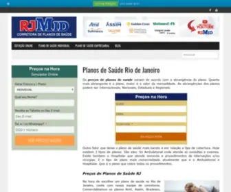 PlanosdesauderjMid.com.br(Preços de Planos de Saúde RJ) Screenshot