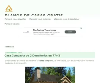 Planosgratis.net(Planos de Casas Gratis en Planos Gratis .net) Screenshot