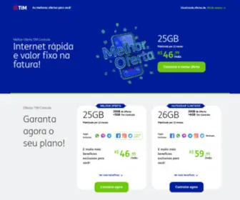 Planostimcelular.com.br(TIM) Screenshot