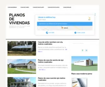 Planosviviendas.com(Planos de viviendas) Screenshot