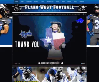 Planowestfootball.org(Plano West Football) Screenshot