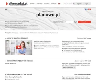 Planowo.pl(Cena domeny) Screenshot