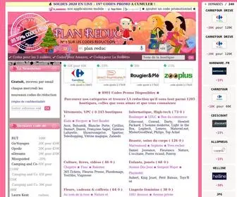 Planreduc.com(Site de codes promo & r) Screenshot