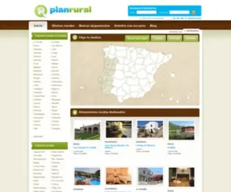 Planrural.com(Alquiler casas rurales) Screenshot