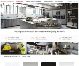 Plans-Cuisines.fr(➤ Plans Cuisines) Screenshot