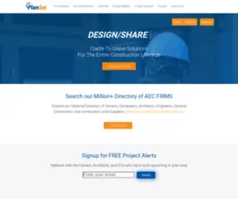 Planset.com(Construction Bid Management) Screenshot