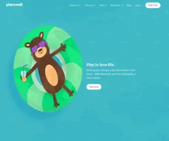 Planswell.com(Grow your wealth. Manage your borrowing. Protect your assets. Planswell gives you a free plan) Screenshot