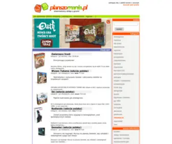 Planszomania.pl(Sklep z grami planszowymi) Screenshot